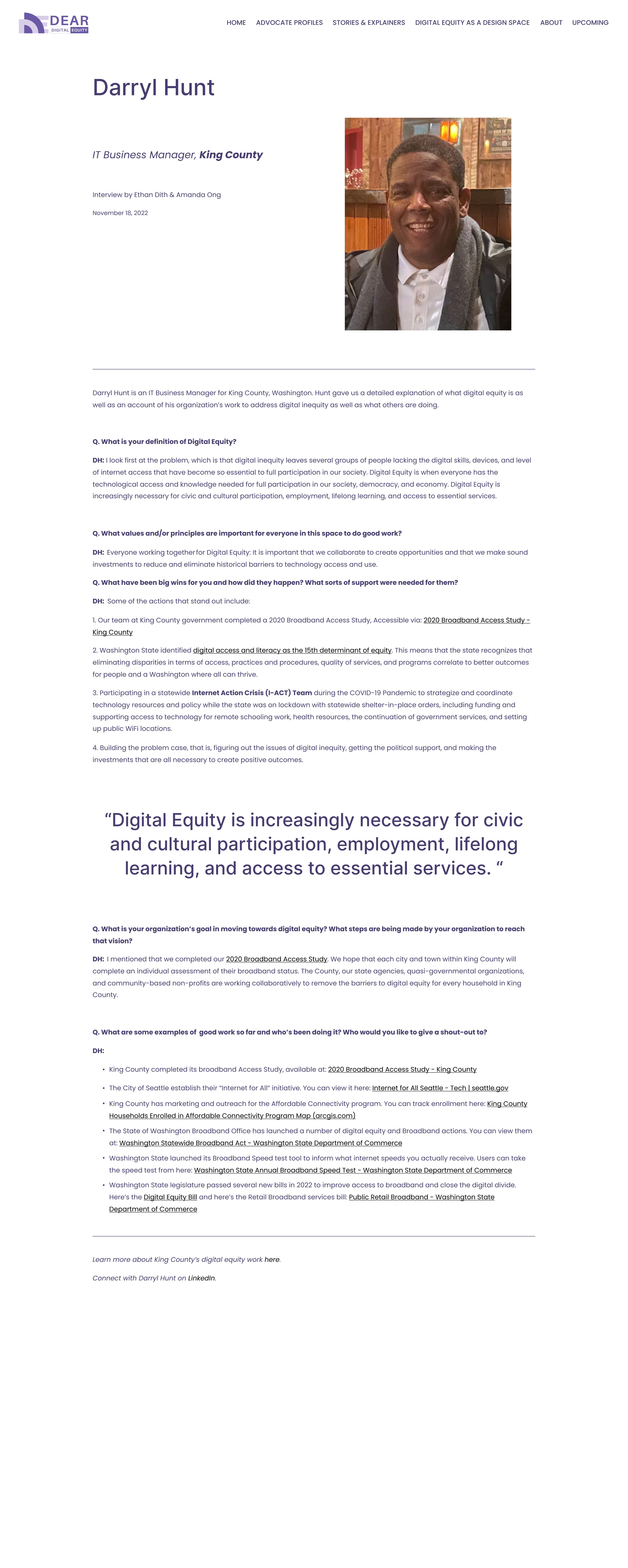 Content Deliverable 1
