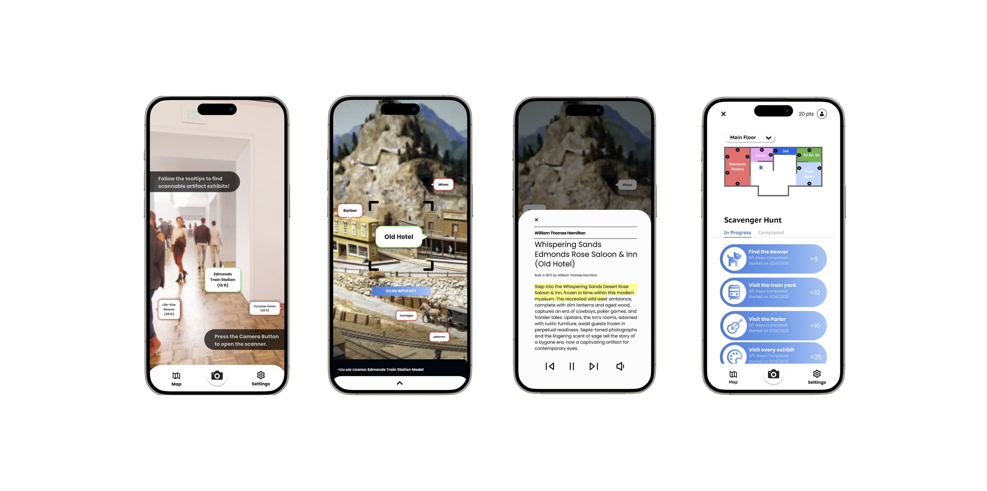 Tourify Final Designs