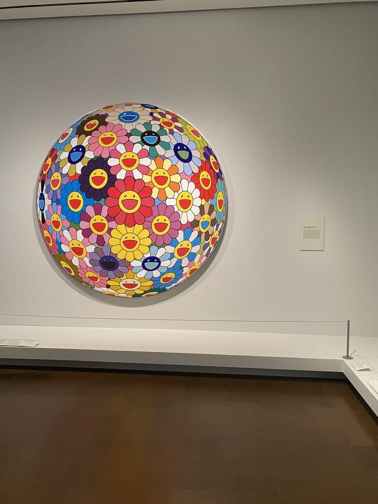 Murakami Artwork Seattle Asian Art Museum